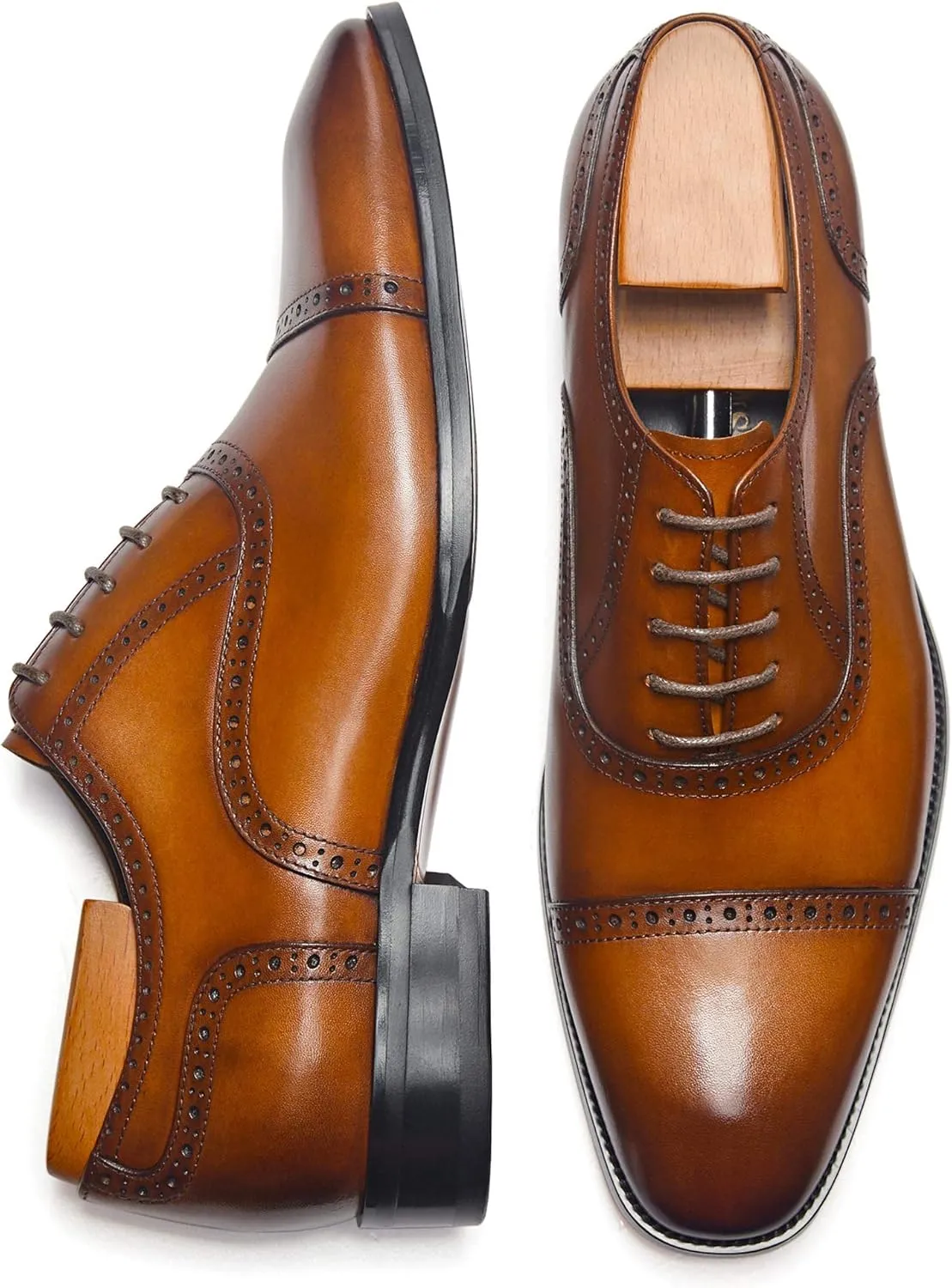 Men's Dress Shoes Oxford Formal Modern Leather Shoes for Men