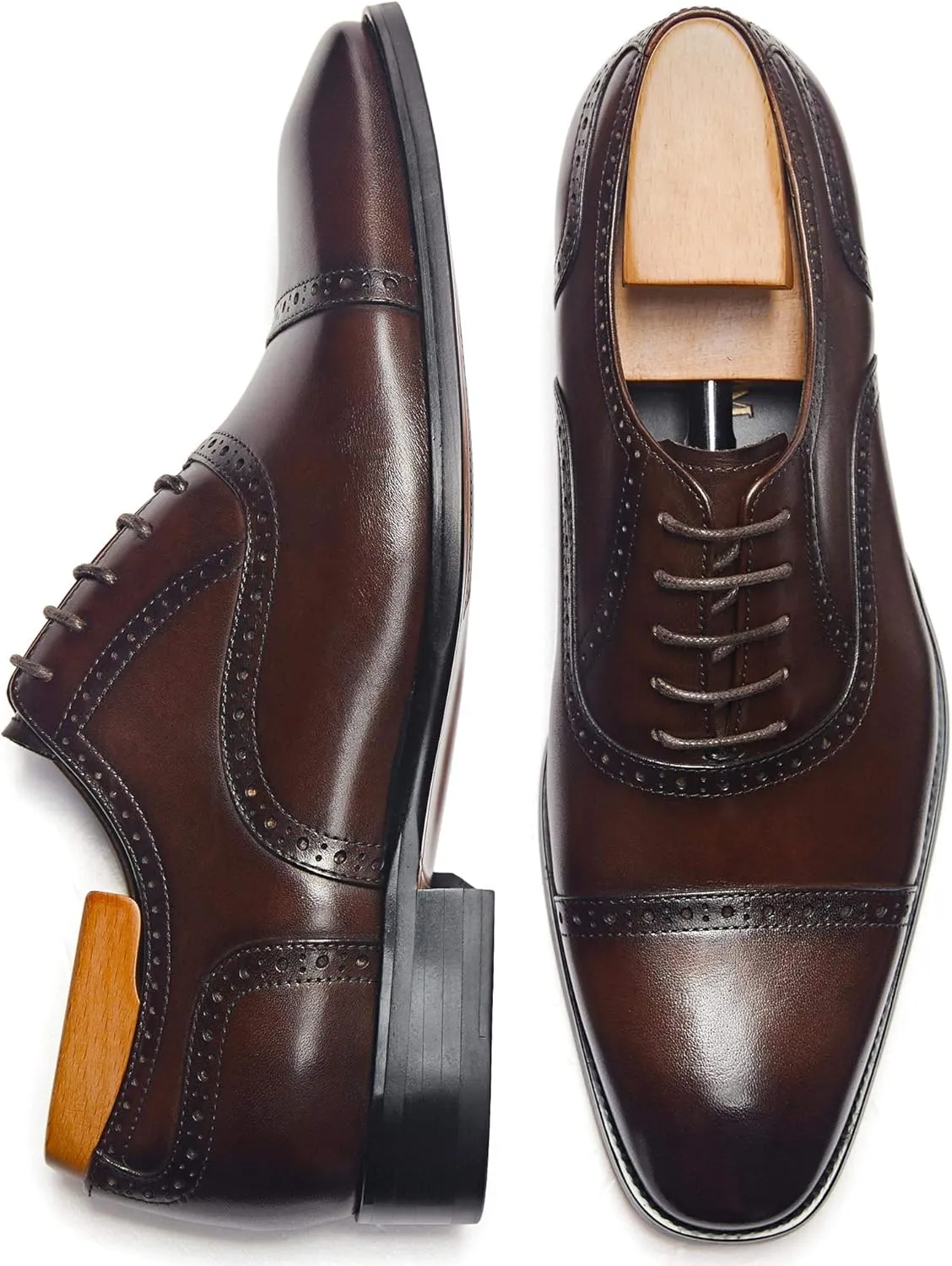 Men's Dress Shoes Oxford Formal Modern Leather Shoes for Men