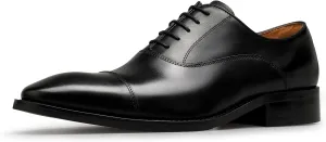 Men’s Dress Shoes Oxford lace up Formal Leather Shoes for Men