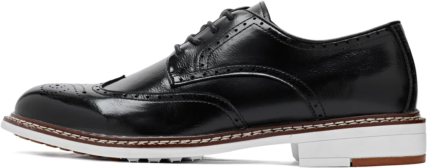 Men's Dress Shoes Oxford Shoes Formal Dress Shoes for Men Business Derby Shoes.