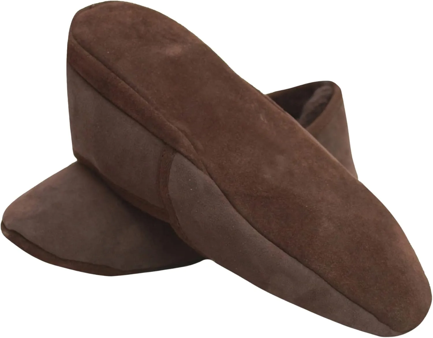Mens Full Sheepskin Turn Slippers