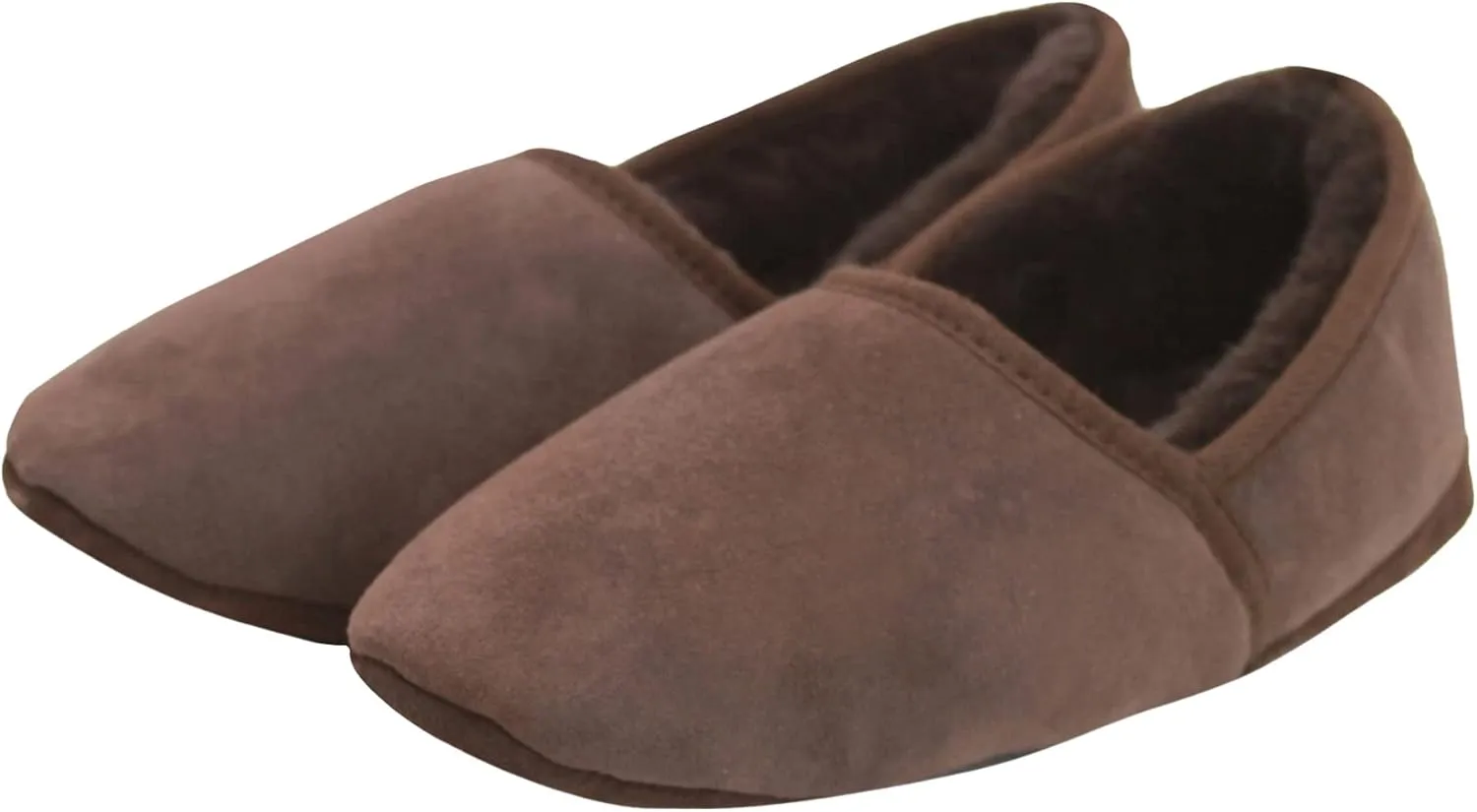 Mens Full Sheepskin Turn Slippers
