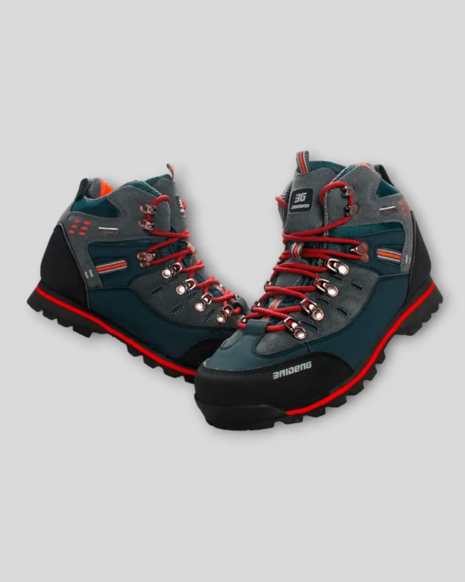 Men's Hiking and Climbing Orange Shoes/Boots