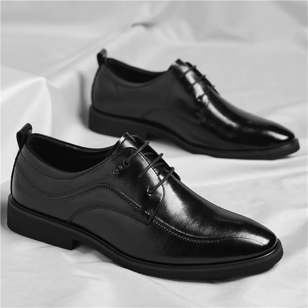 Men's Large Size Brogue Business Shoes Spring British Style Trendy Mens Dress Shoes
