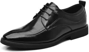 Men's Large Size Brogue Business Shoes Spring British Style Trendy Mens Dress Shoes