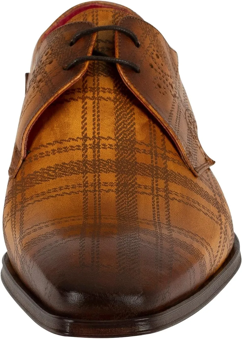 Men's Leather Shoes, Ambar Scottish