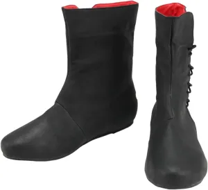 Mens Medieval Renaissance Cosplay Boots Halloween PU Leather Vintage Pirate Viking Shoes