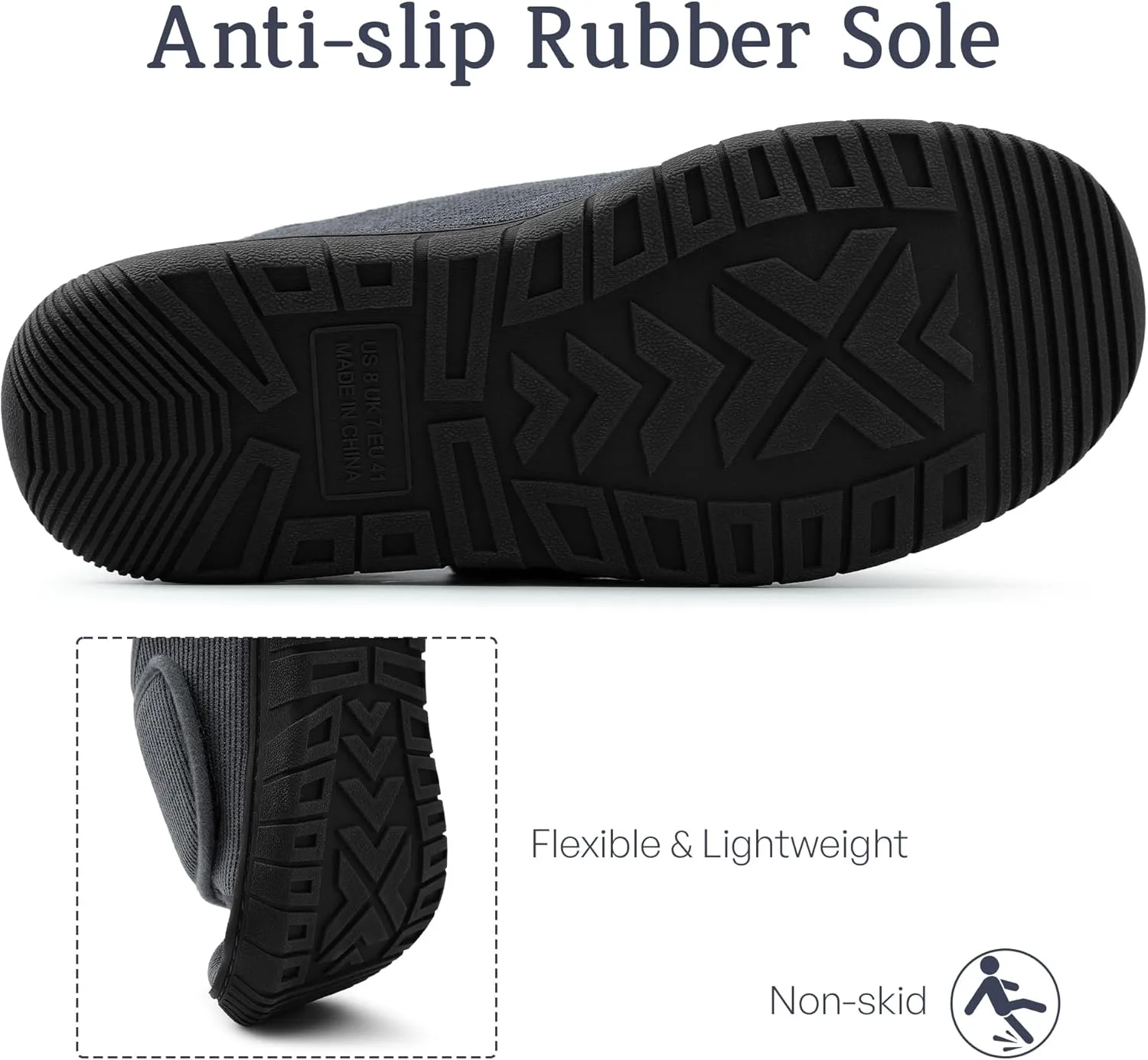 Mens Memory Foam Diabetic Slippers Comfy with Coral Fleece Lining for Arthritis Edema Swollen Feet House Shoes for Men