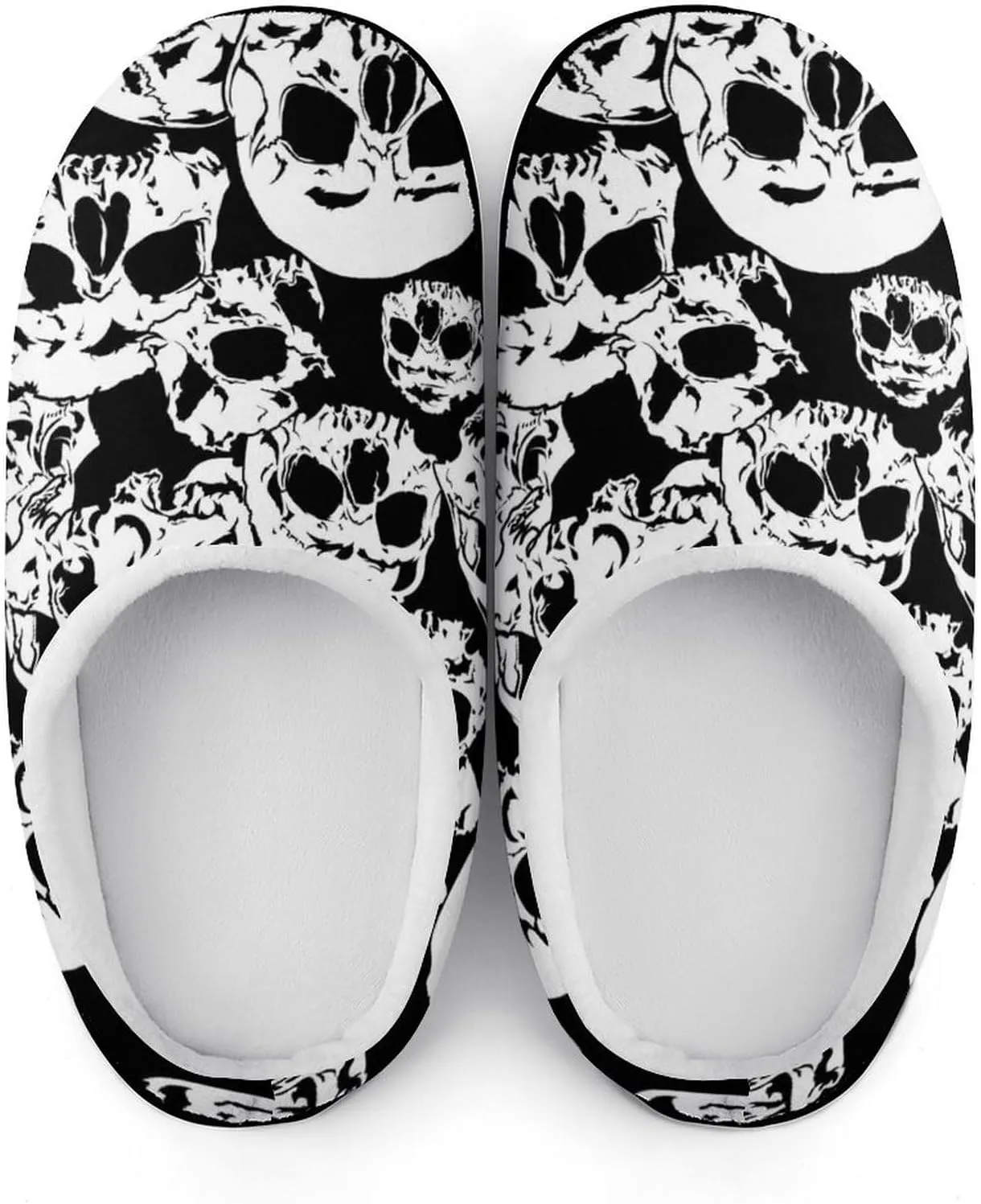 Men's Memory Foam Slippers, Cozy Warm House Cotton Slippers Indoor Outdoor Winter Bedroom Shoes for Men
