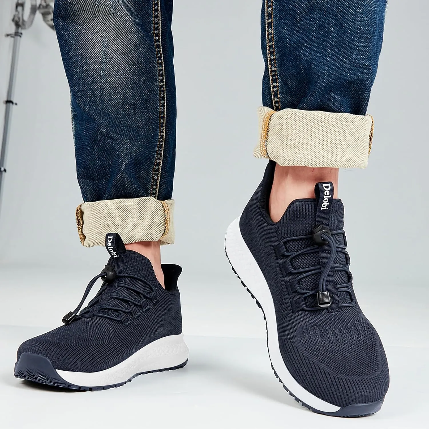 Mens Non Slip Work Shoes Slip On Water Resistant Chef Shoe for Restaurant Kitchen Food Service Working Waterproof Walking Sneakers Breathable and Lightweight