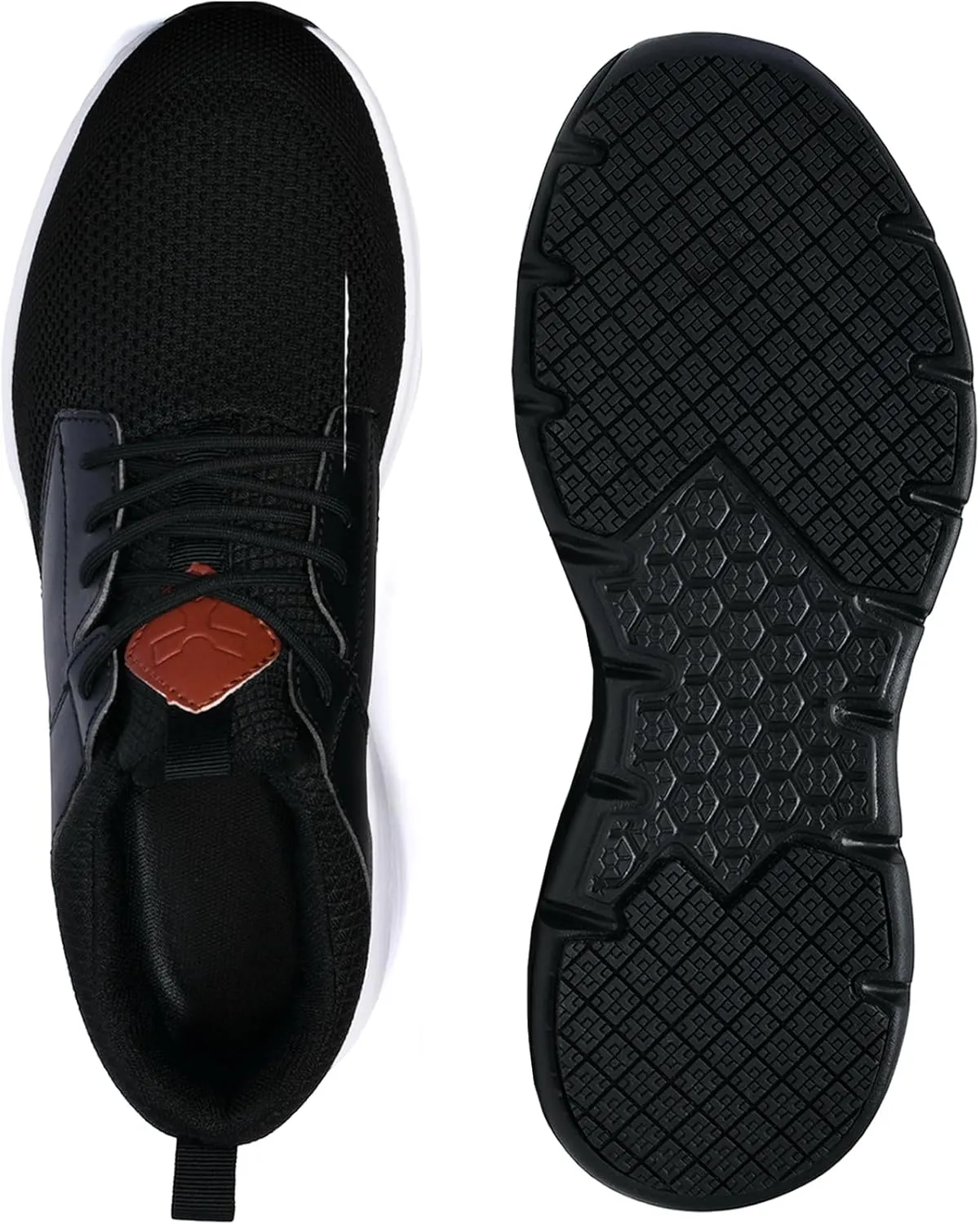 Mens Non Slip Work Whoes Slip Resistant Restaurant Waterproof Shoes Food Service Chef Kitchen Breathable Walking Sneakers