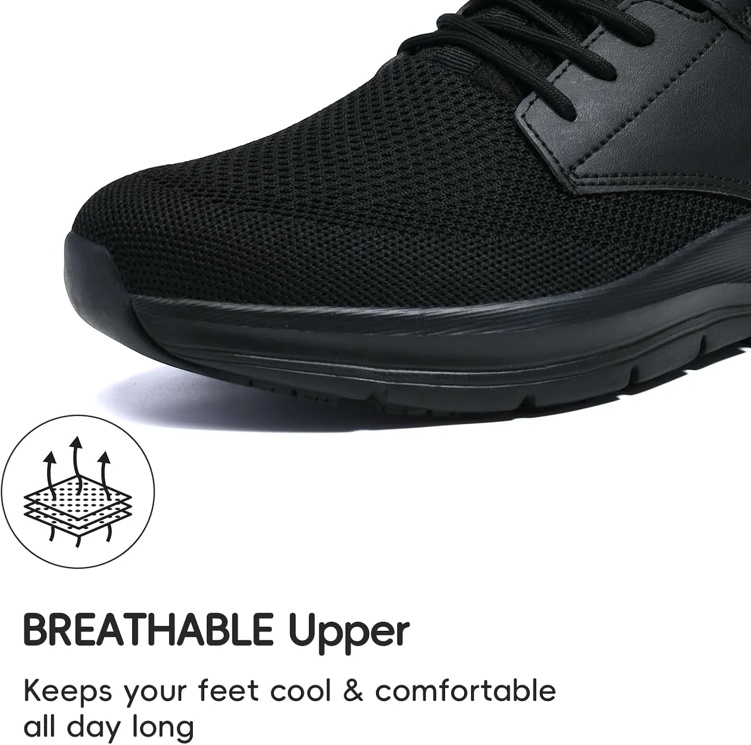 Mens Non Slip Work Whoes Slip Resistant Restaurant Waterproof Shoes Food Service Chef Kitchen Breathable Walking Sneakers