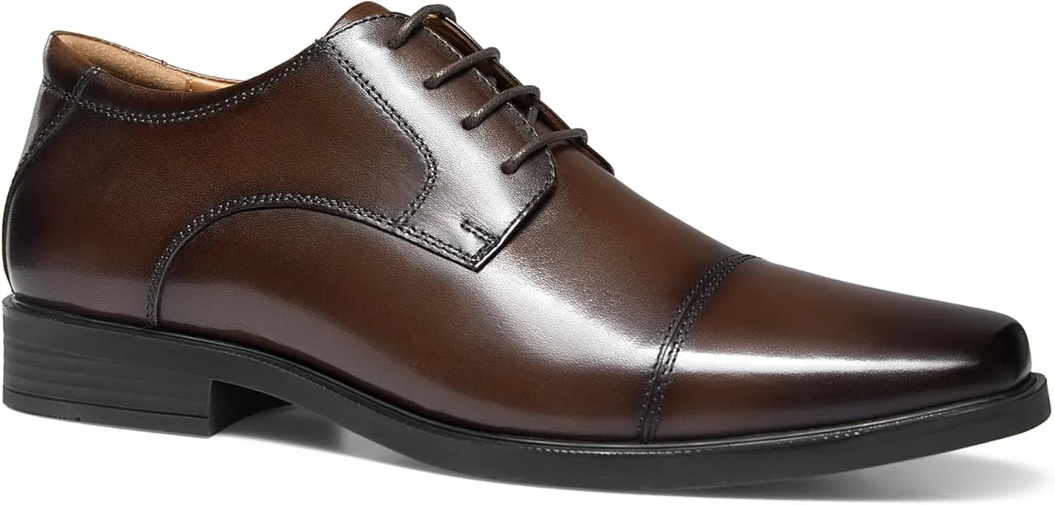Mens Oxford Leather Dress Shoes Formal Business Shoes for Men