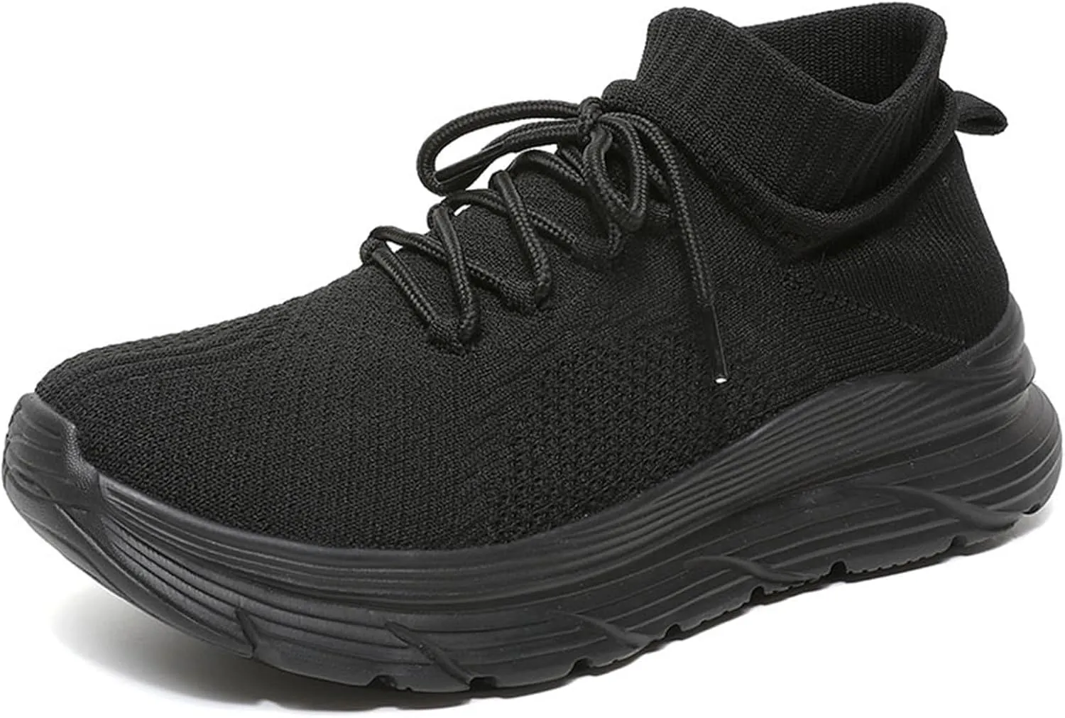 Mens Oxfords Lace-Up Lightweight Casual Walking Shoes Womens Tennis Shoes Flat Feet Men's Casual Dress Shoes Black Platform Sneaker Slip On Tennis Shoe Cross Trainer Shoe