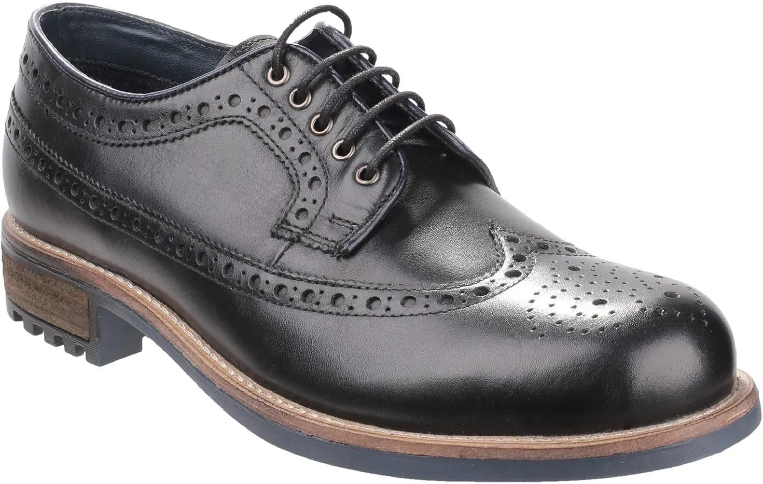 Mens Poplar Brogue Leather Dress Shoes
