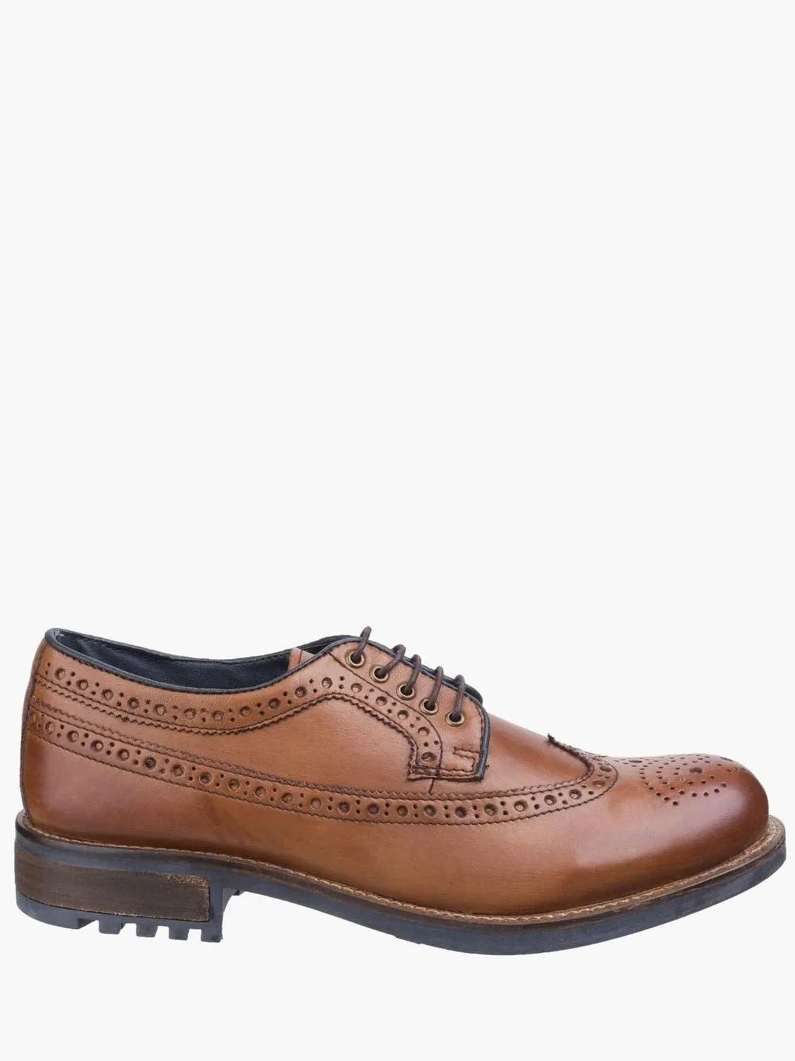 Mens Poplar Brogue Leather Dress Shoes