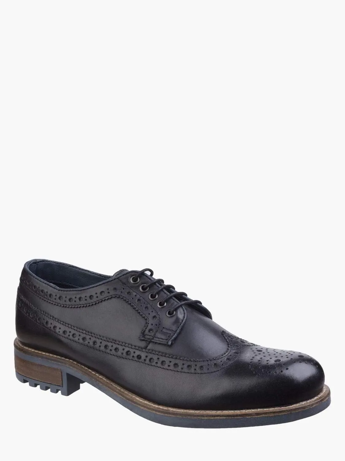 Mens Poplar Brogue Leather Dress Shoes
