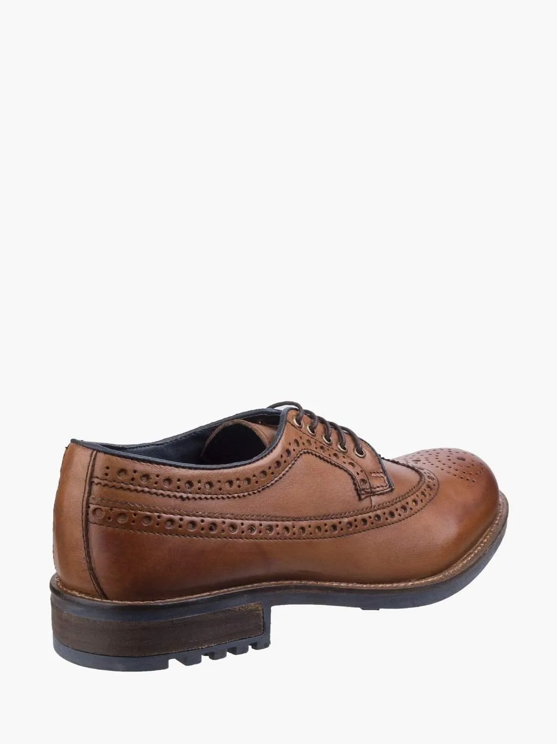 Mens Poplar Brogue Leather Dress Shoes