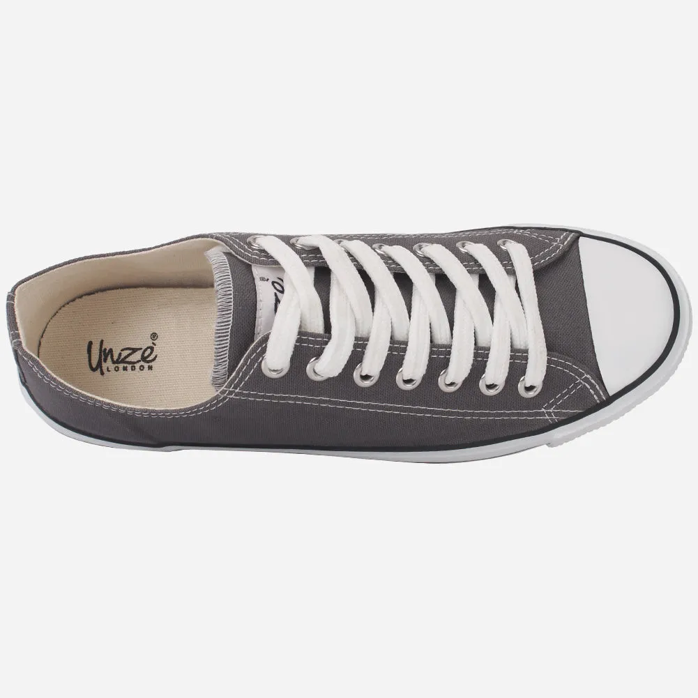 Mens "TOMOS" Lace-up Cotton Canvas