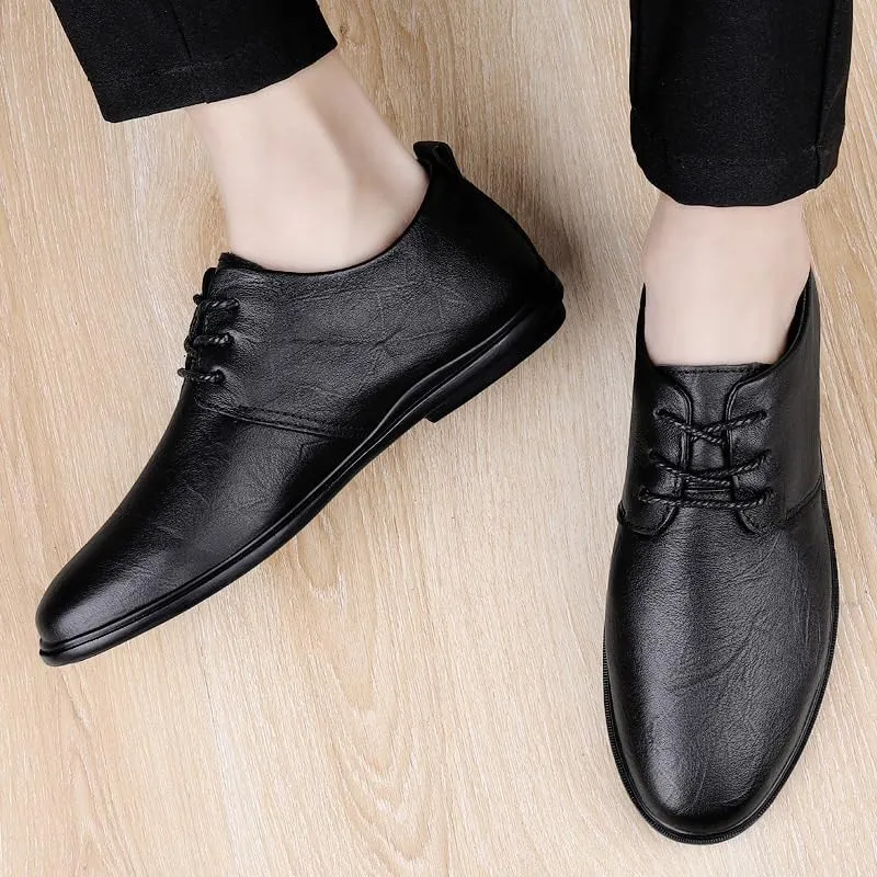 Men's Retro Dress Shoes Wingtip Brogue Oxfords for Business Casual & Formal Events