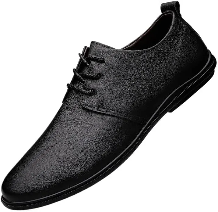 Men's Retro Dress Shoes Wingtip Brogue Oxfords for Business Casual & Formal Events