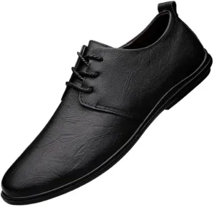 Men's Retro Dress Shoes Wingtip Brogue Oxfords for Business Casual & Formal Events