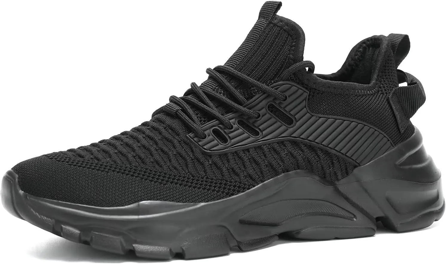 Men's Running Shoes, Non Slip, Breathable, Lightweight Fashion Sneakers, Slip Resistant Athletic Sports Walking Gym Work Shoes