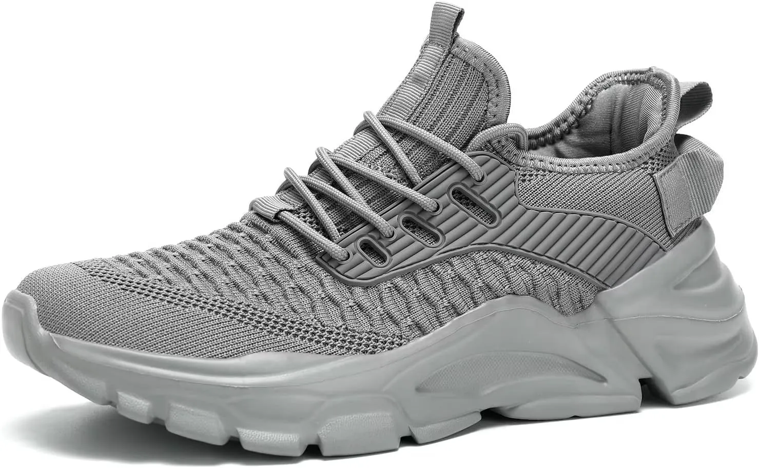 Men's Running Shoes, Non Slip, Breathable, Lightweight Fashion Sneakers, Slip Resistant Athletic Sports Walking Gym Work Shoes