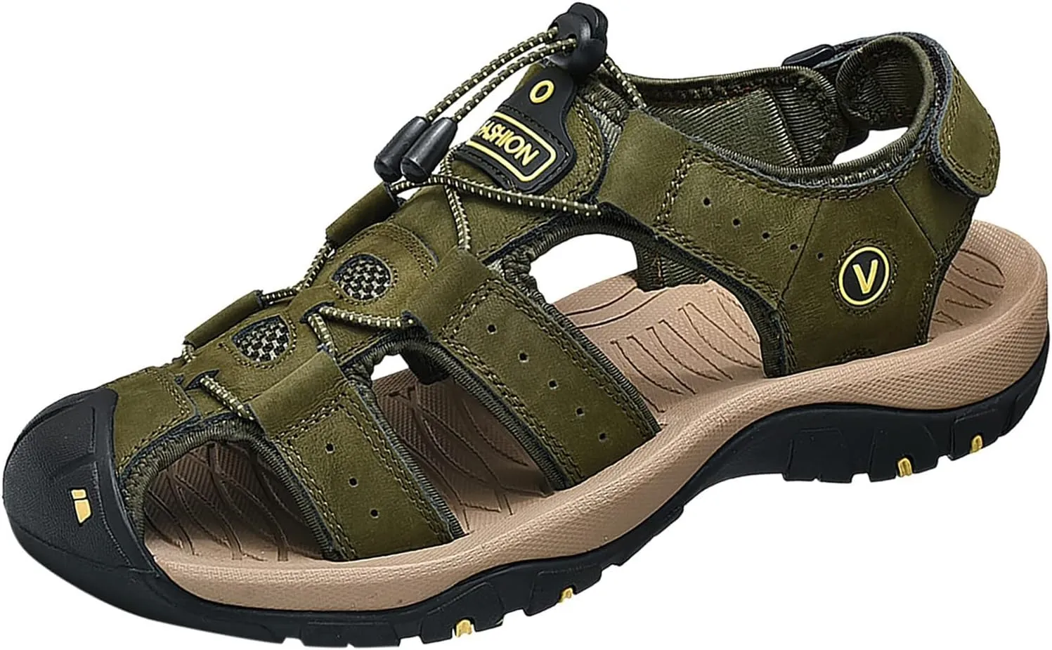 Men's Shoes Winter Boots Outdoor Summer Walking Beach Hiking Fishing Barefoot Leather Sandals for Men Camp
