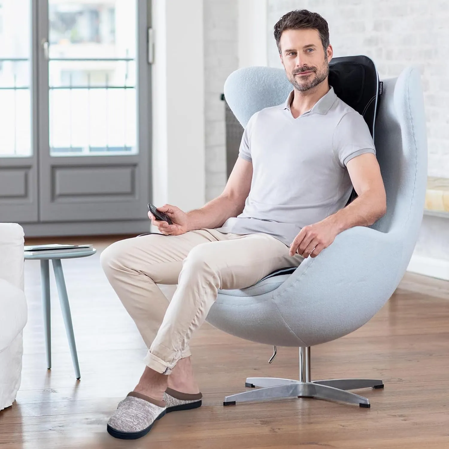 Men's Slippers with Memory Foam, Breathable Indoor Slippers, Comfortable Non-Slip Slip-Ons for Men