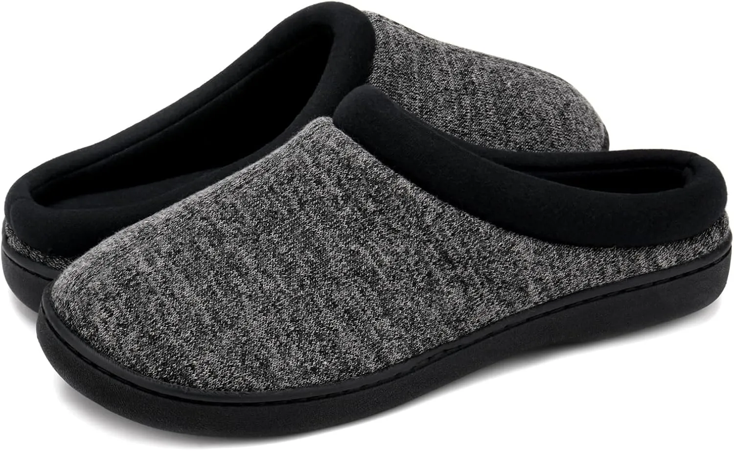 Men's Slippers with Memory Foam, Breathable Indoor Slippers, Comfortable Non-Slip Slip-Ons for Men