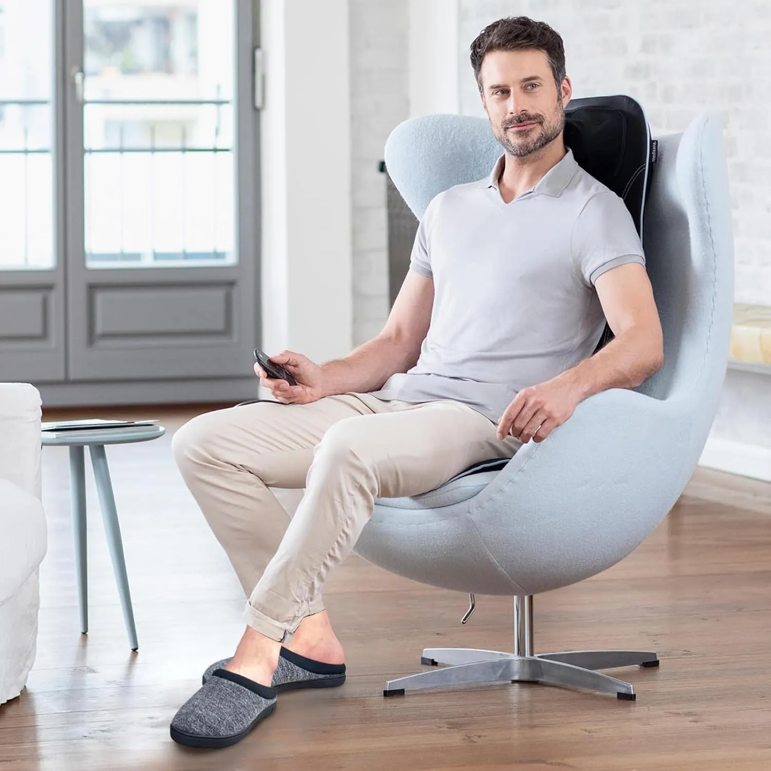 Men's Slippers with Memory Foam, Breathable Indoor Slippers, Comfortable Non-Slip Slip-Ons for Men