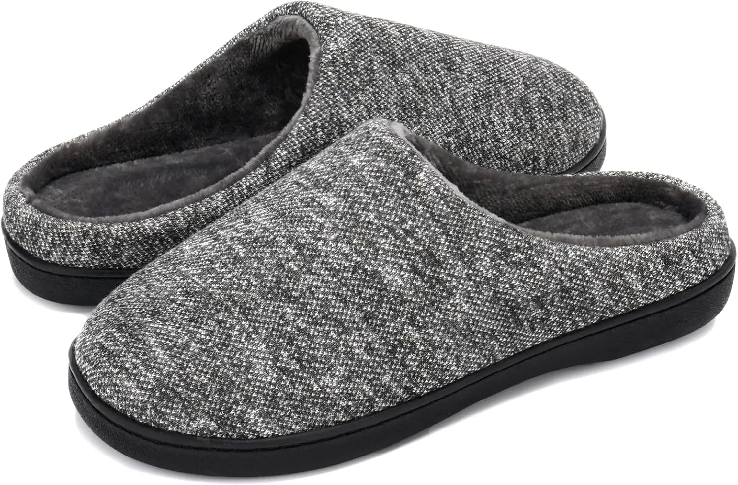 Men's Slippers with Memory Foam, Breathable Indoor Slippers, Comfortable Non-Slip Slip-Ons for Men