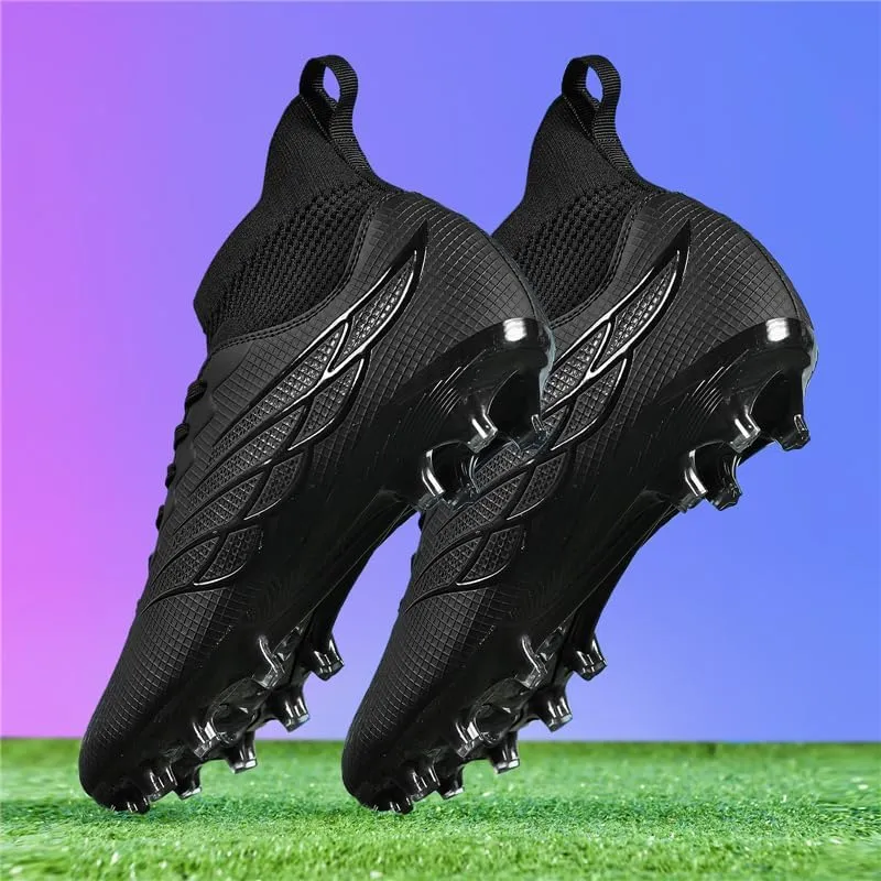 Men's Soccer Shoes Boys Students Grass Training Shoes Outdoor Football Shoes Unisex