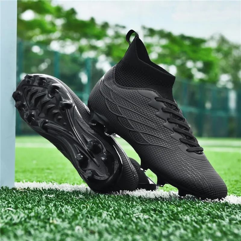Men's Soccer Shoes Boys Students Grass Training Shoes Outdoor Football Shoes Unisex