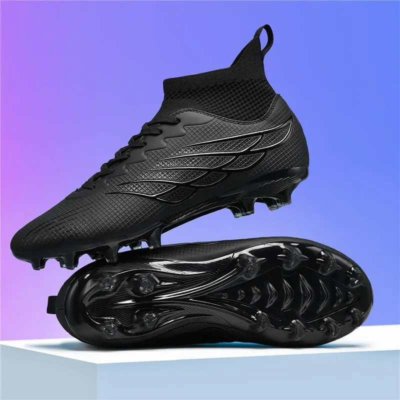Men's Soccer Shoes Boys Students Grass Training Shoes Outdoor Football Shoes Unisex