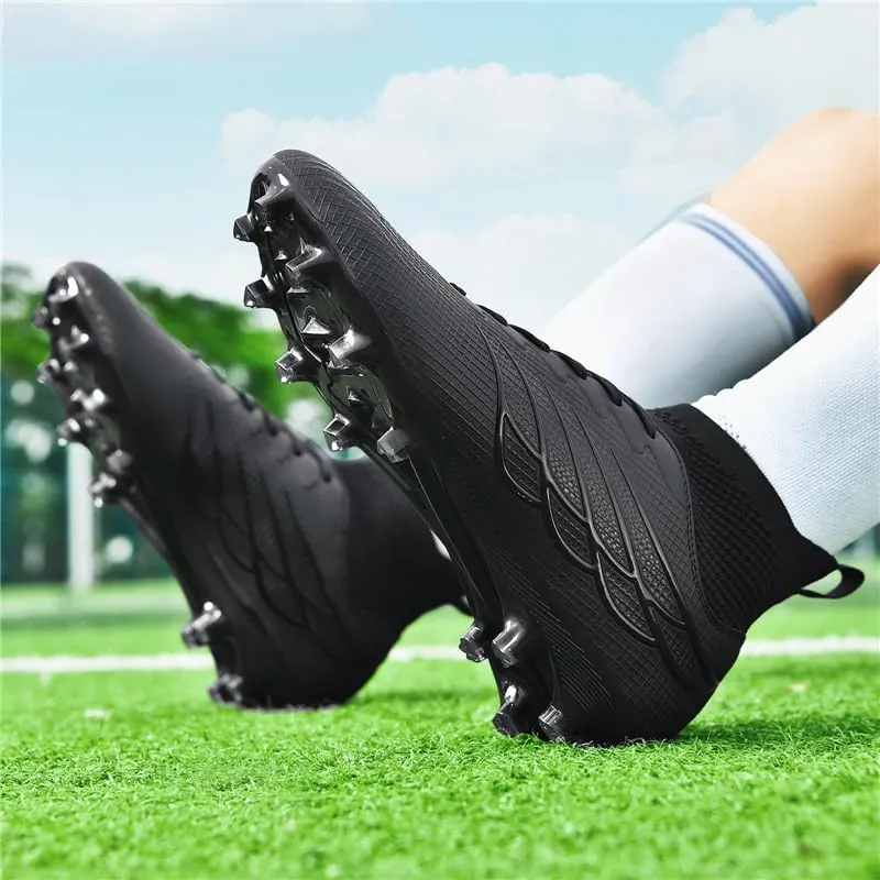 Men's Soccer Shoes Boys Students Grass Training Shoes Outdoor Football Shoes Unisex