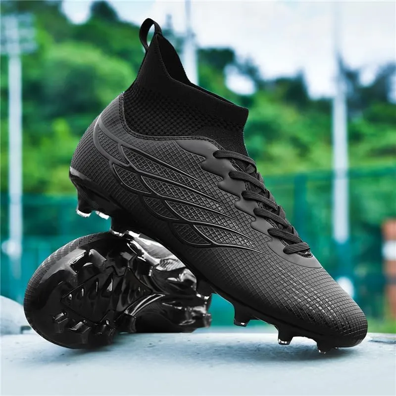 Men's Soccer Shoes Boys Students Grass Training Shoes Outdoor Football Shoes Unisex