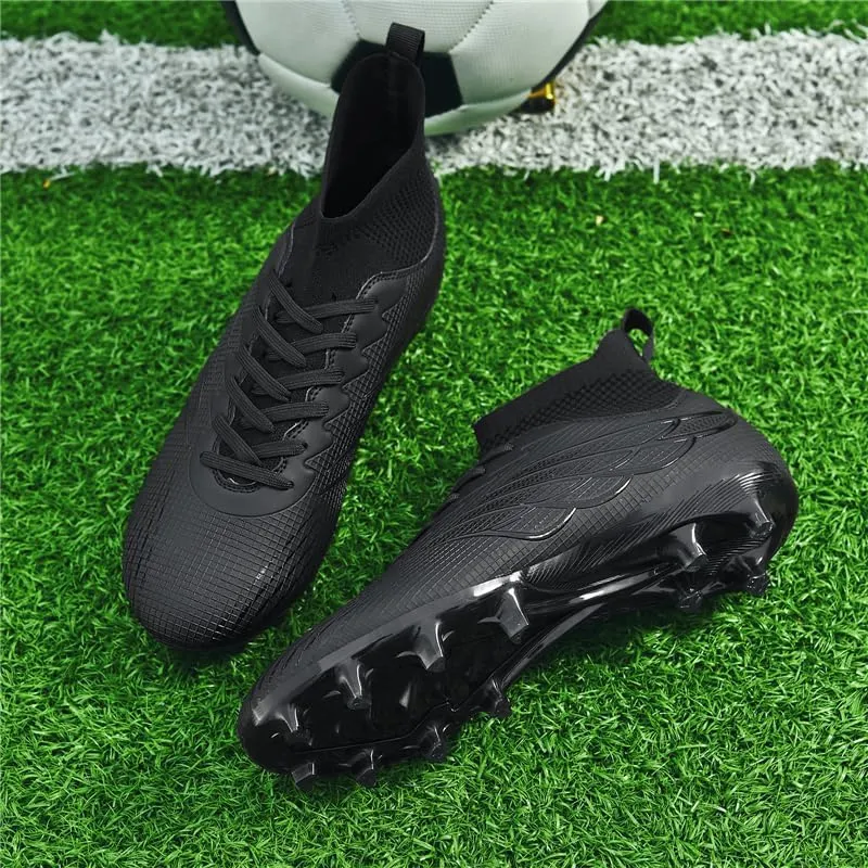 Men's Soccer Shoes Boys Students Grass Training Shoes Outdoor Football Shoes Unisex