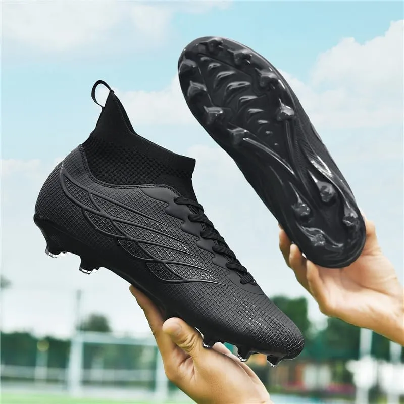 Men's Soccer Shoes Boys Students Grass Training Shoes Outdoor Football Shoes Unisex