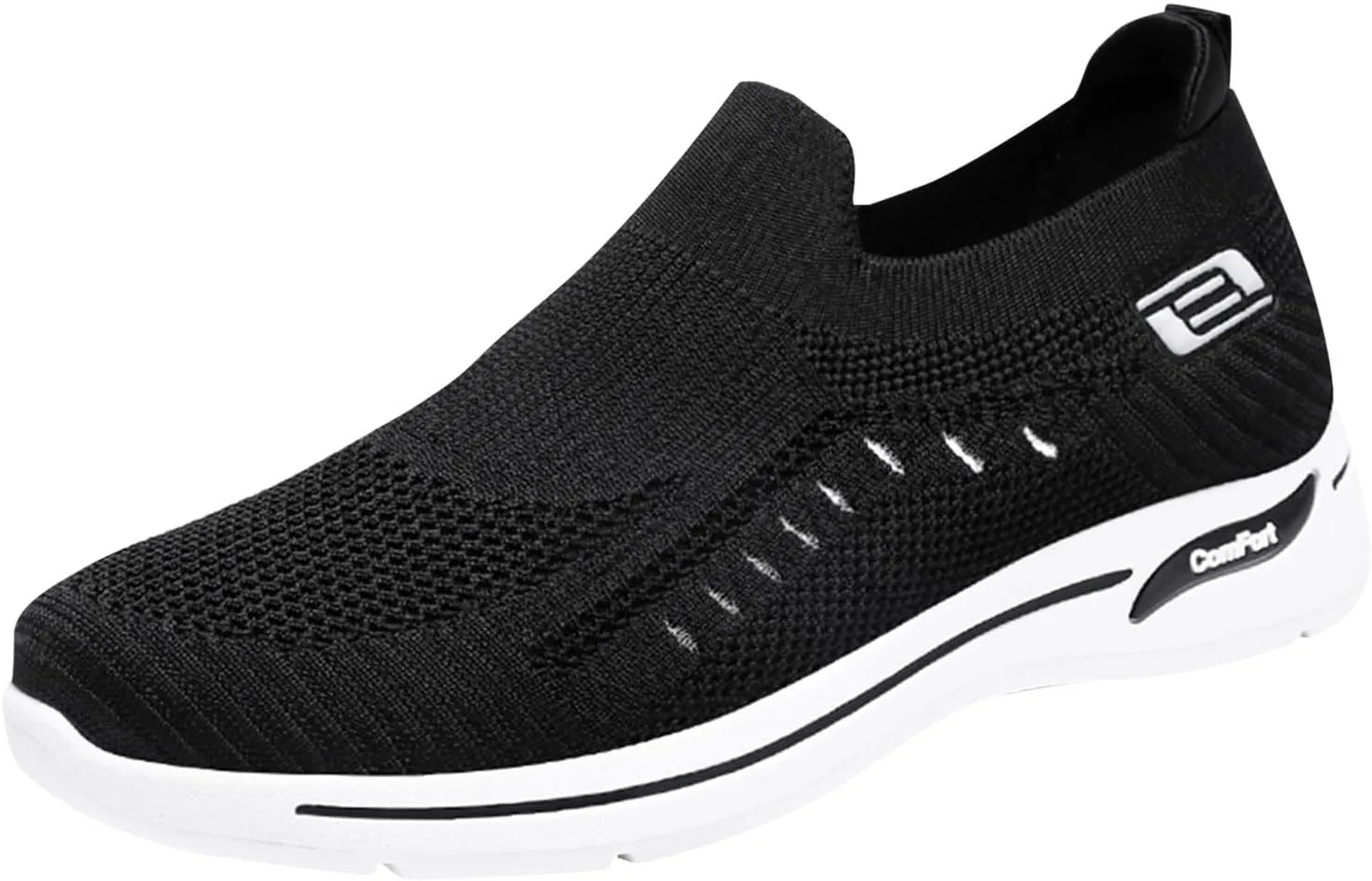 Men's Stretch Memory Foam Shoes Lightweight Sport Gym Jogging Walking Sneaker Outdoor Non Slip Jogging Sneakers