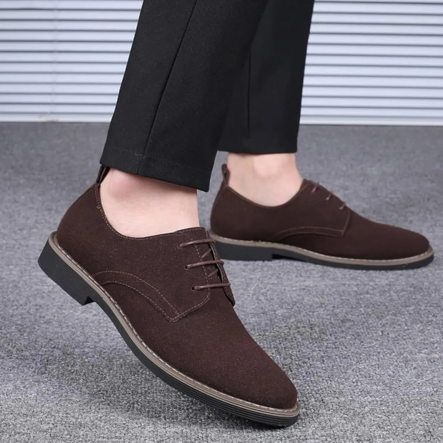 Men's Suede Shoes, Men's Dress Shoes, Classic Oxford Shoes, Men's Suede Shoes, Suede Men's Shoes