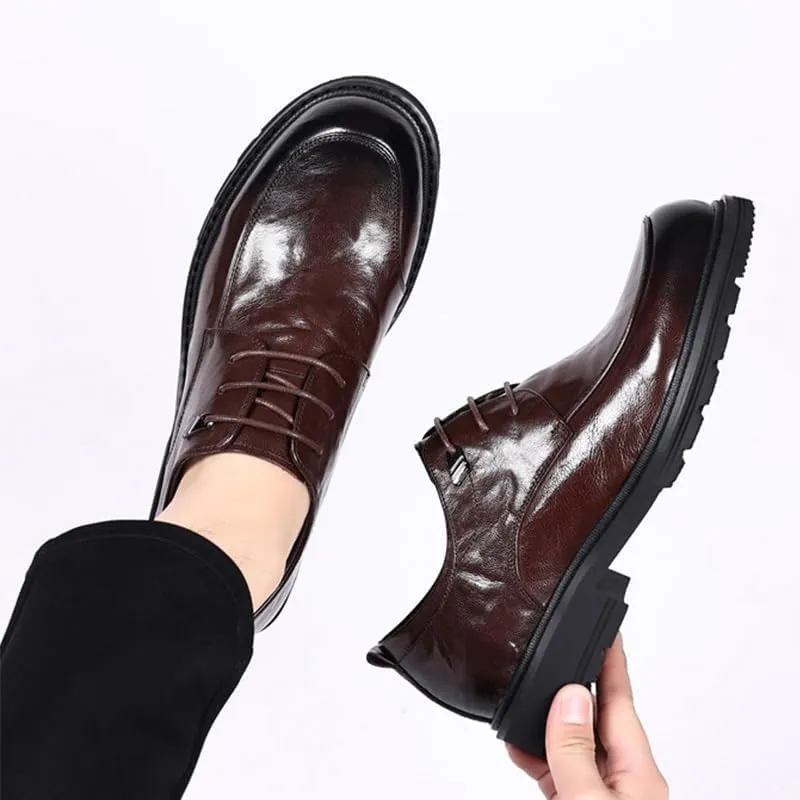 Mens Tuxedo Shoes Slip-ons Comfortable Tuxedo Shoes Formal Derby Shoes Footwear Classic Round Toe Shiny Checkered Comfortable Dress Loafers(10)