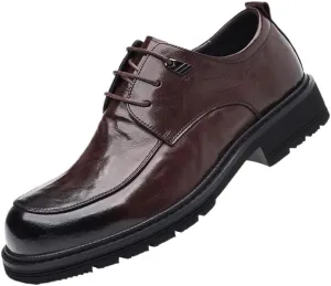 Mens Tuxedo Shoes Slip-ons Comfortable Tuxedo Shoes Formal Derby Shoes Footwear Classic Round Toe Shiny Checkered Comfortable Dress Loafers(10)