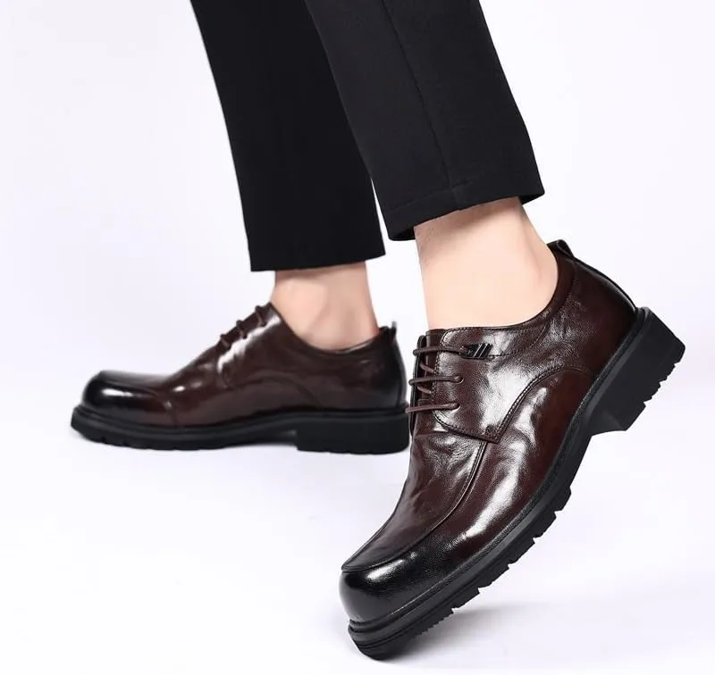 Mens Tuxedo Shoes Slip-ons Comfortable Tuxedo Shoes Formal Derby Shoes Footwear Classic Round Toe Shiny Checkered Comfortable Dress Loafers(10)