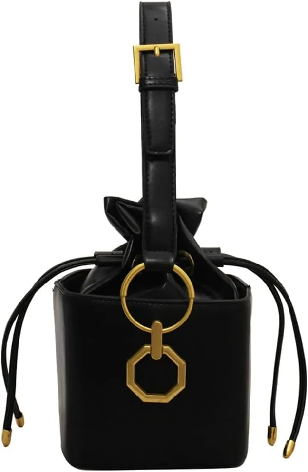 Mini Crossbody Bags For Women Small Bucket Bag For Work Casual Vegan Leather Shoulder Bag Fashion Satchel Purse Handbag 2025