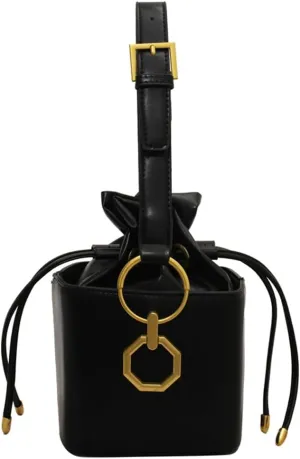 Mini Crossbody Bags For Women Small Bucket Bag For Work Casual Vegan Leather Shoulder Bag Fashion Satchel Purse Handbag 2025