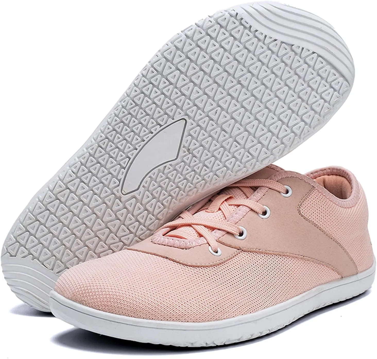 Minimalist Barefoot Shoes Womens Mens | Zero Drop Sole | Wide Toe Box | Fashion Canvas Sneakers Casual Walking Shoes Cross Trainer City Road Running Shoes