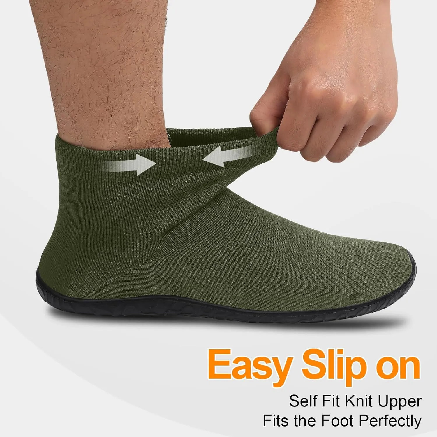 Minimalist Barefoot Sock Shoes for Women Men with Multi Purpose & Ultra Portable & Non Slip Sole