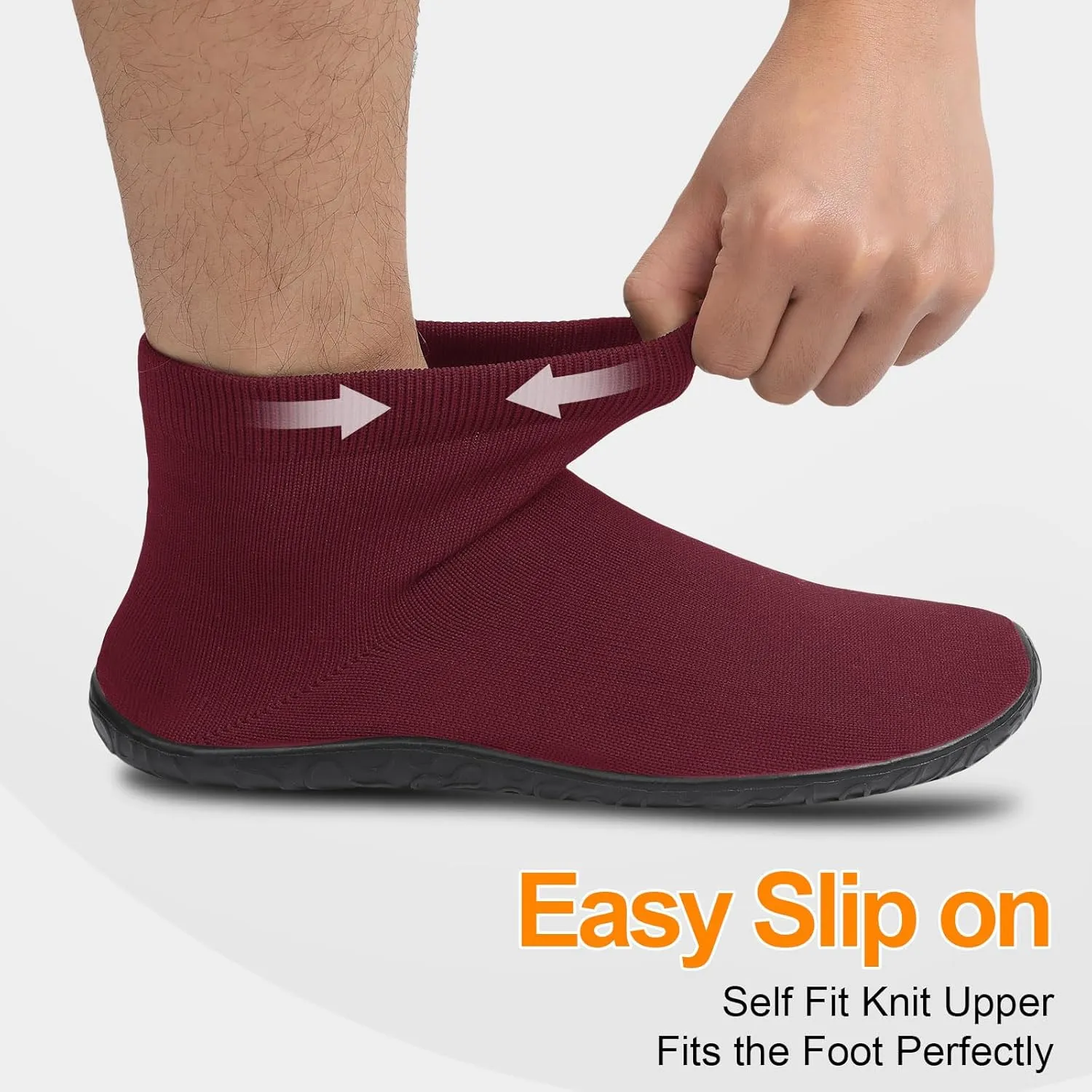 Minimalist Barefoot Sock Shoes for Women Men with Multi Purpose & Ultra Portable & Non Slip Sole